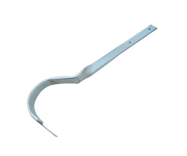 Hák žlabový překroucený Zn - 330mm