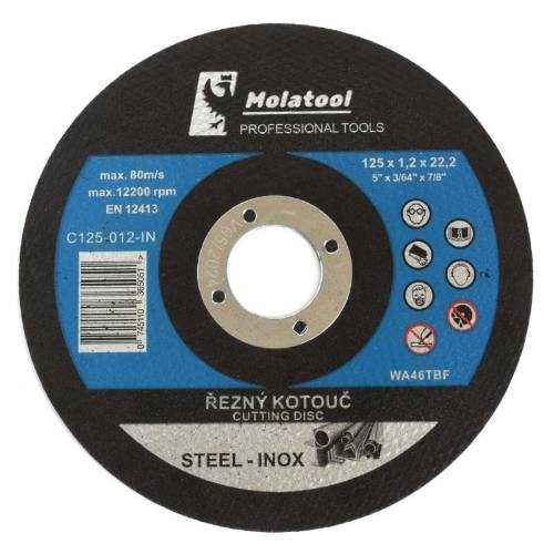 Kotouč řezný Profi 125 x 1.2 x 22.2 mm