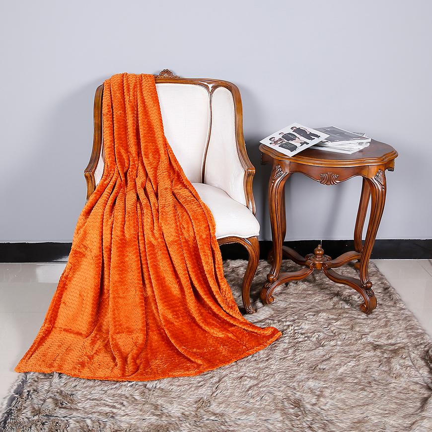 Deka Clarte 130x170 oranžový Baumax