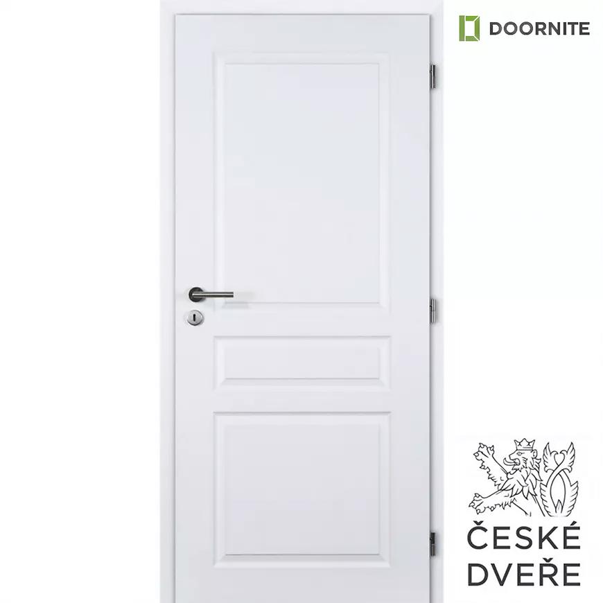 Interiérové dveře Troja plné 60P bílé DOORNITE