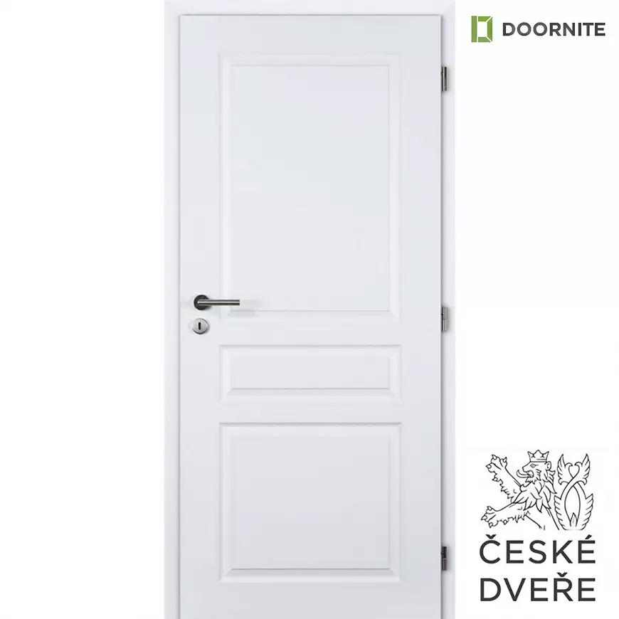 Interiérové dveře Troja plné 70P bílé DOORNITE