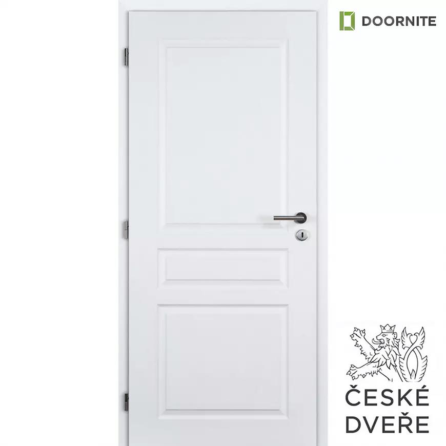 Interiérové dveře Troja plné 80L bílé DOORNITE