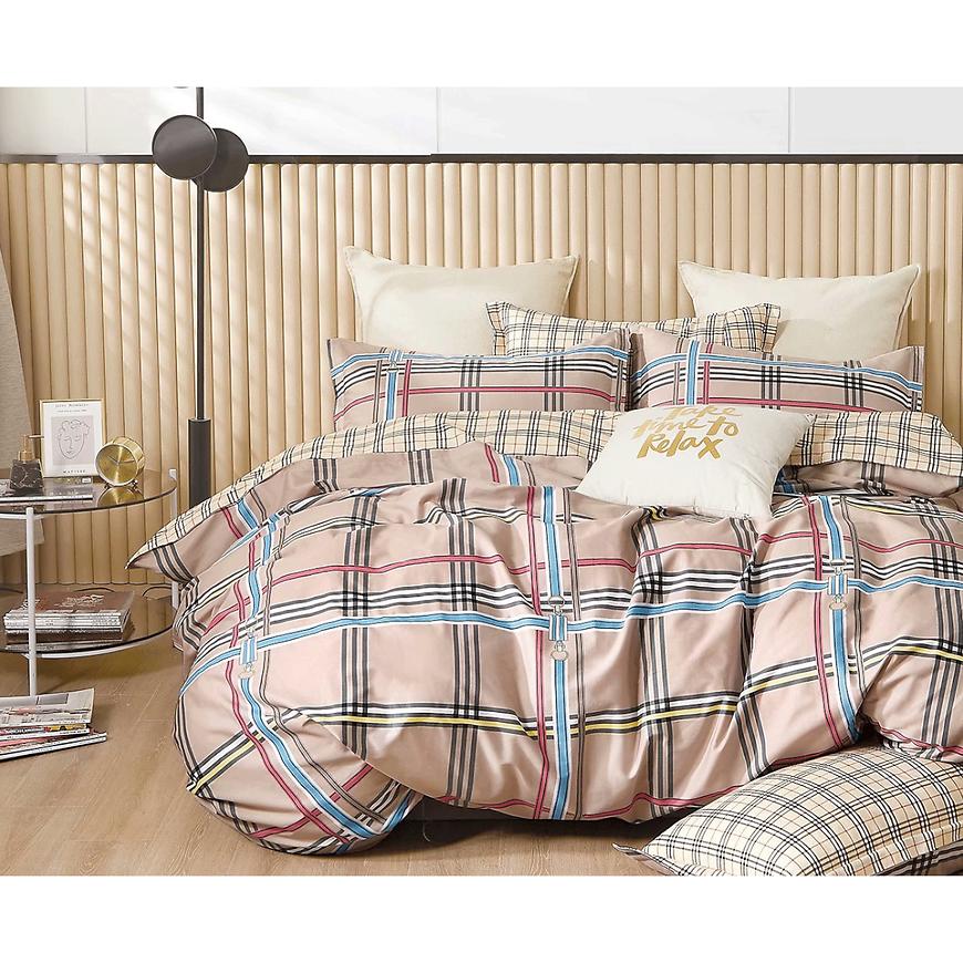 Povlečení z bavlněného saténu ALBS-01295B 140x200 Baumax