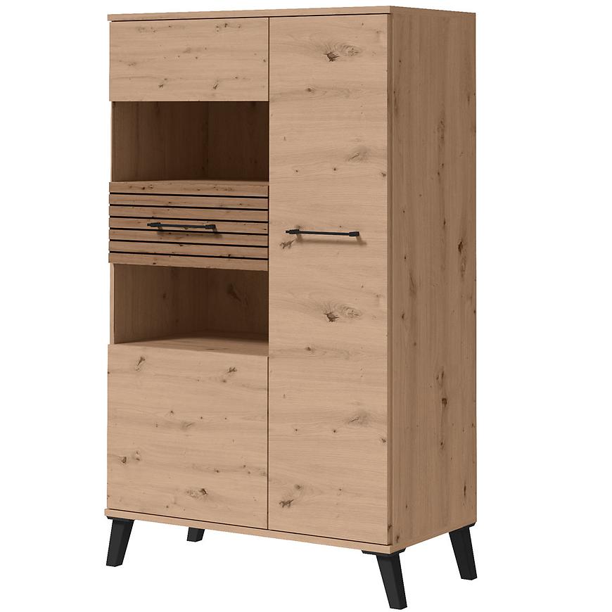 Vitrína Carlo 3 dub artisan Baumax