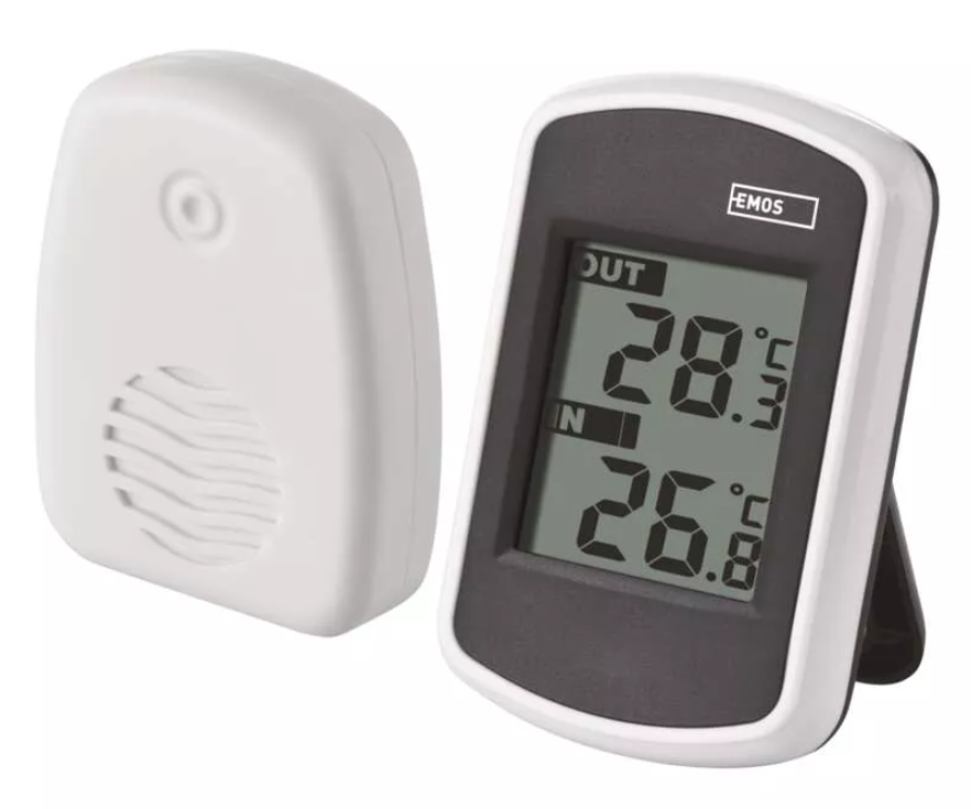 Teploměr venkovní digitální bezdrátový E0042