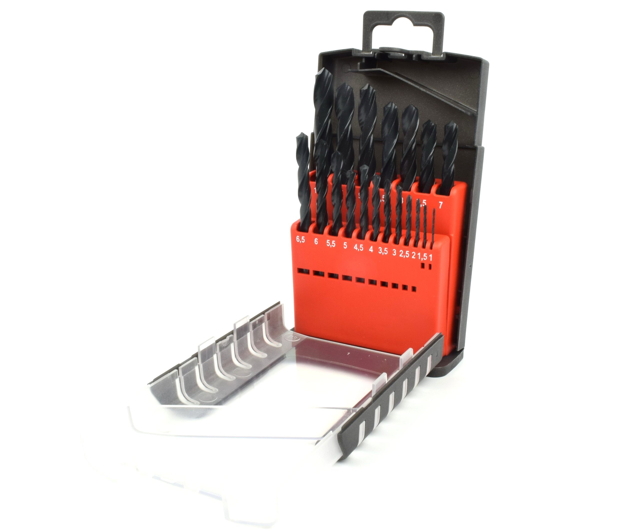 Sada vrtáků do kovu HSS 19ks 1-10/0