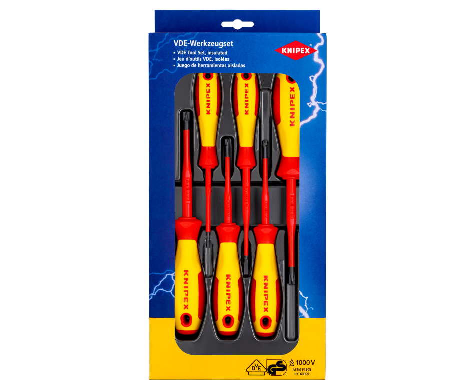 Sada šroubováků VDE 6ks Knipex 00 20 12 V05