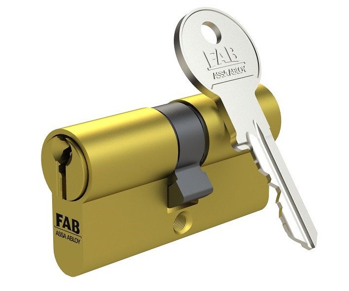 Vložka cylindrická mosaz FAB 2.00/D 30+35