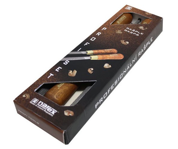 Sada rašplí 200mm 3dílná strojní sek Narex 8542 02