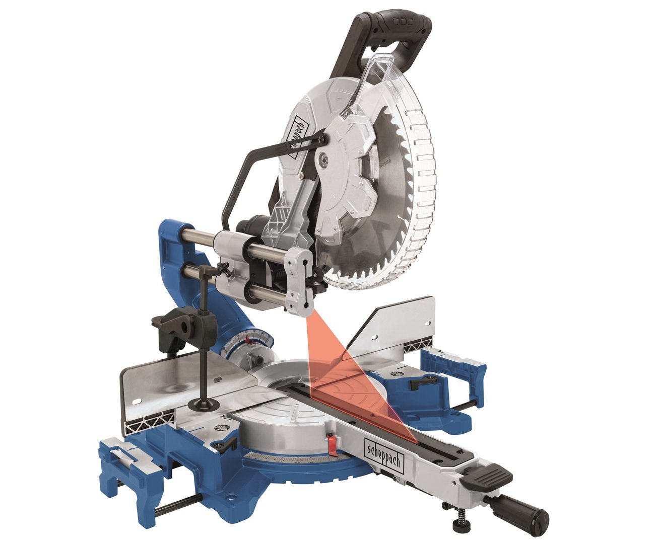 Scheppach HM 305 SL pokosová pila s laserem a potahem