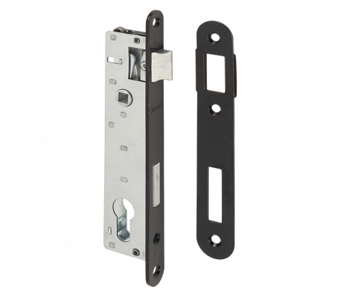 Zámek zadlabací černý 90/22mm Domax WHU 90