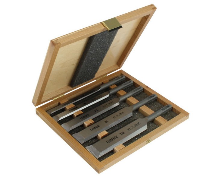 Sada strojních dlát 5ks 10-30mm SDS+ Narex 8539 01