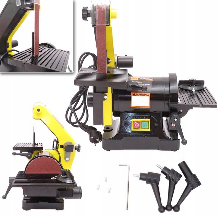 Stolní pásová bruska kombinovaná 600W KD5295 KRAFT&DELE