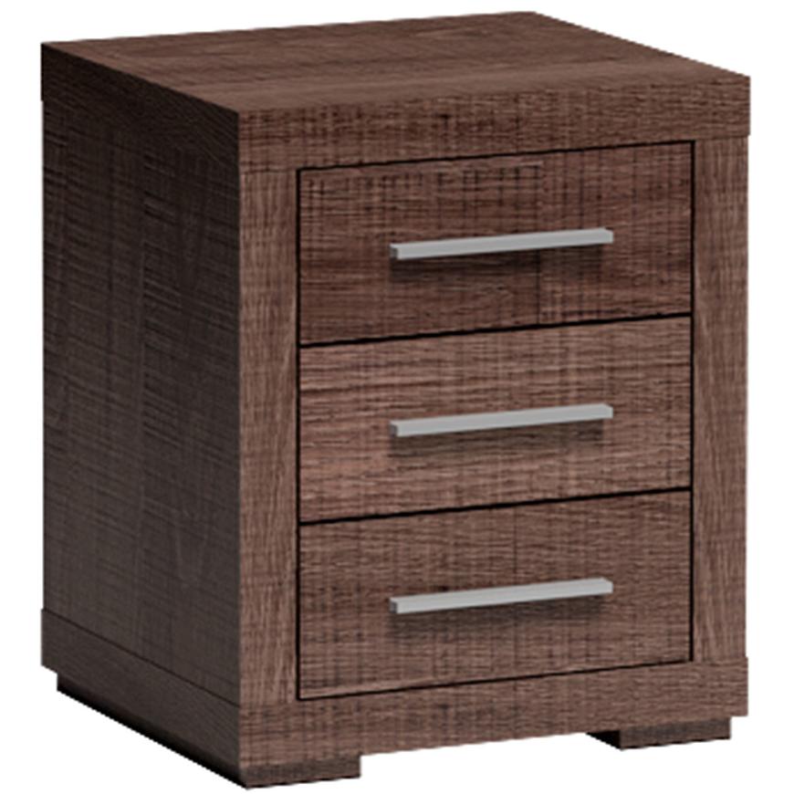 Noční stolek Vegas v10 santana tmavá Baumax