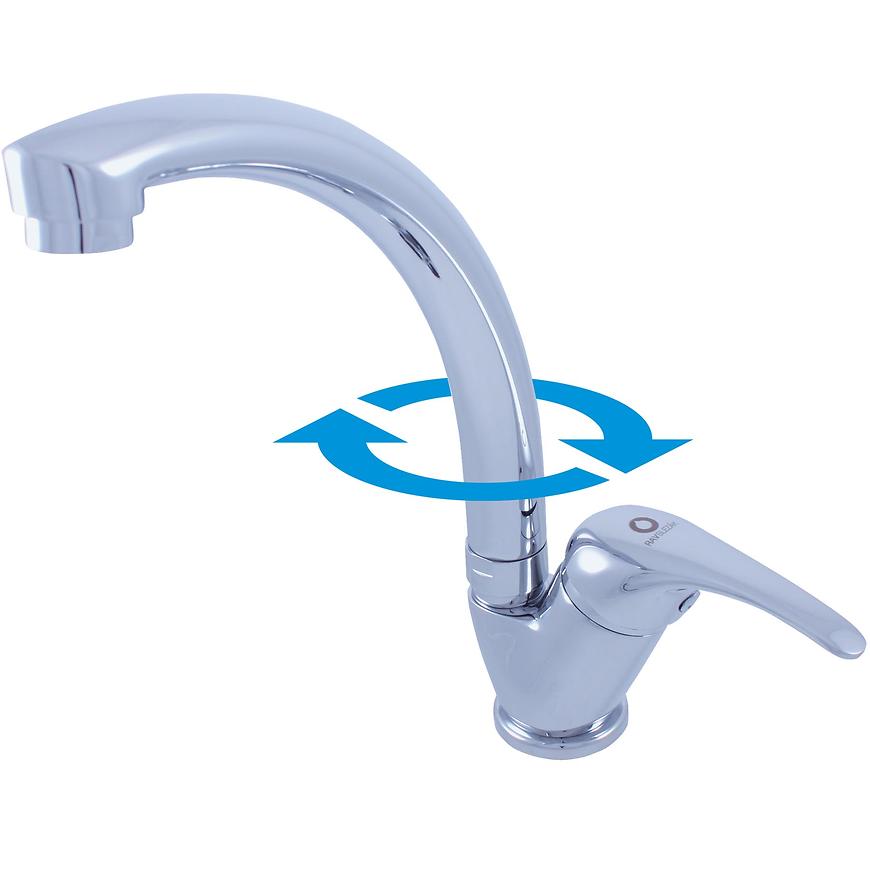 RAV-SLEZÁK Baterie dřezová stojánková SÁZAVA SA006.0/3 RAV-SLEZÁK