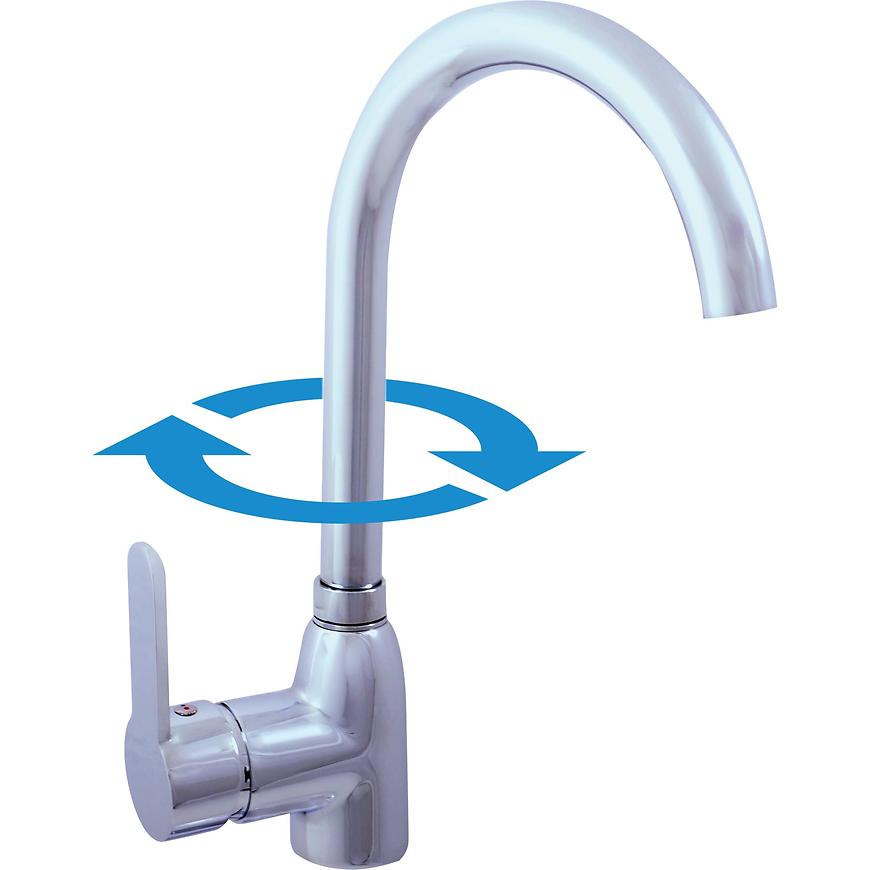 RAV-SLEZÁK Baterie dřezová stojánková ZAMBEZI ZA007.0/4 RAV-SLEZÁK