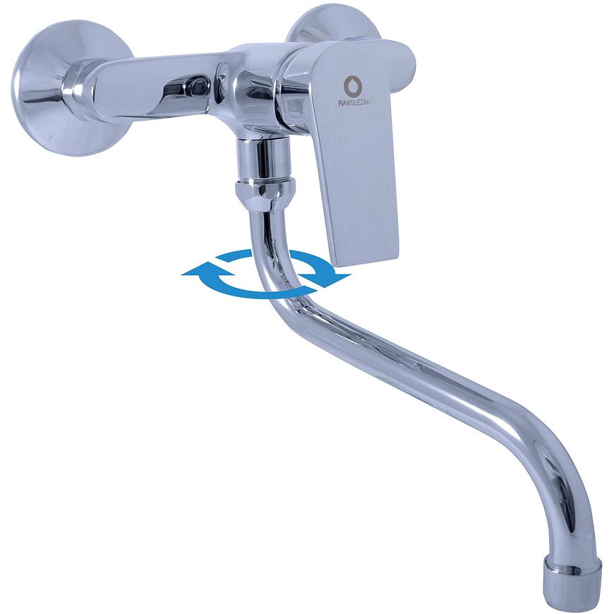 RAV-SLEZÁK Baterie dřezová/umyvadlová nástěnná COLORADO CO102.0/21 RAV-SLEZÁK