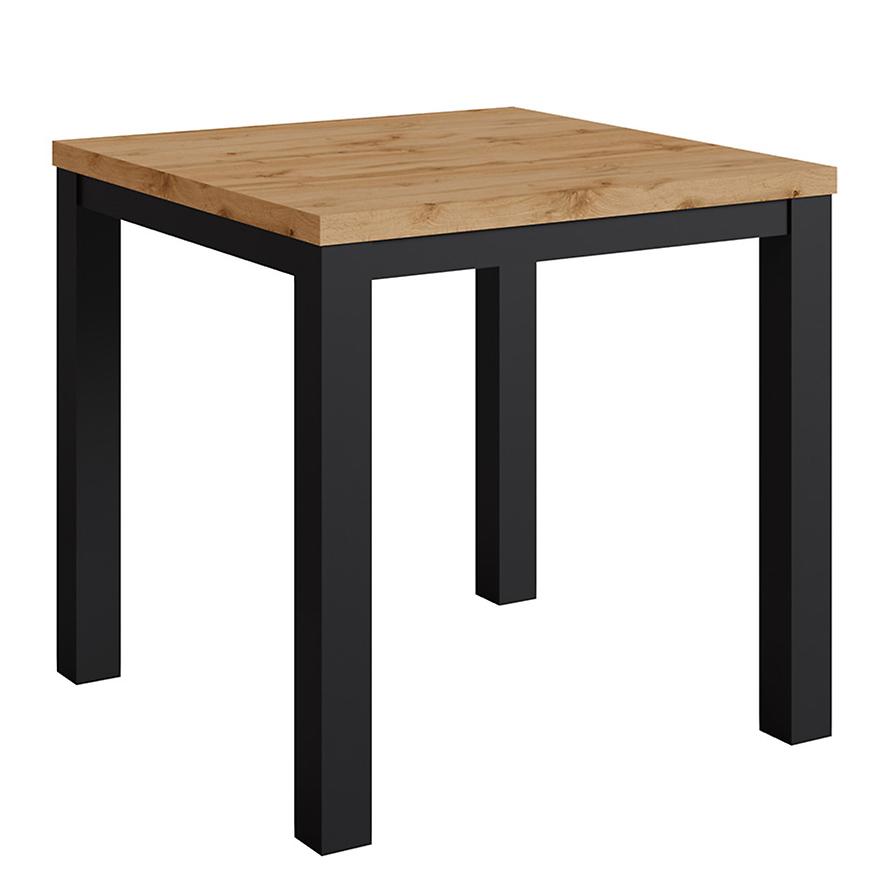 Stůl Oskar m80 černá/wotan Baumax
