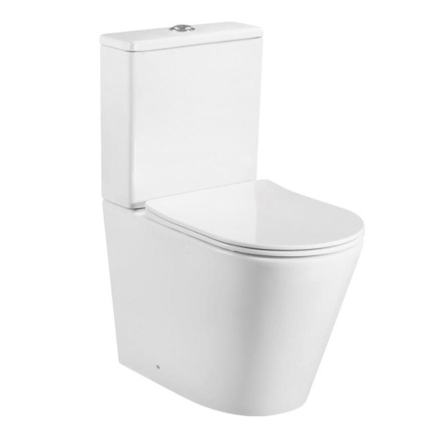 WC kombi bez splachovacího kruhu LVP0838 Bono Domino