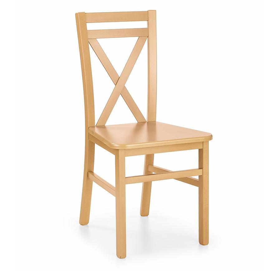Židle Dariusz 2 dřevo/MDF dub medový 45x49x90 Baumax