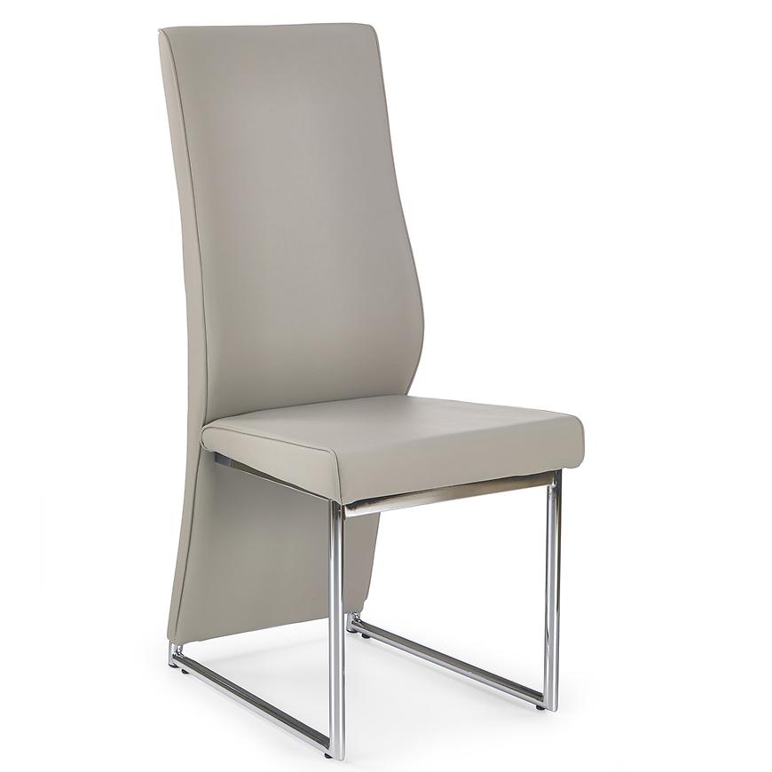 Židle K213 kov/eko kůže cappuccino 43x60x100 Baumax