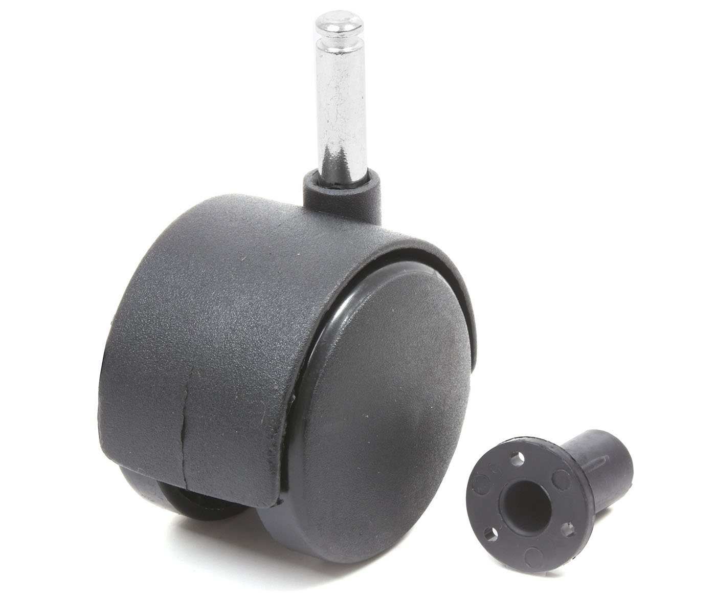 Kolečko nábytkové otočné 50mm čep 8mm Rol-N + pouzdro