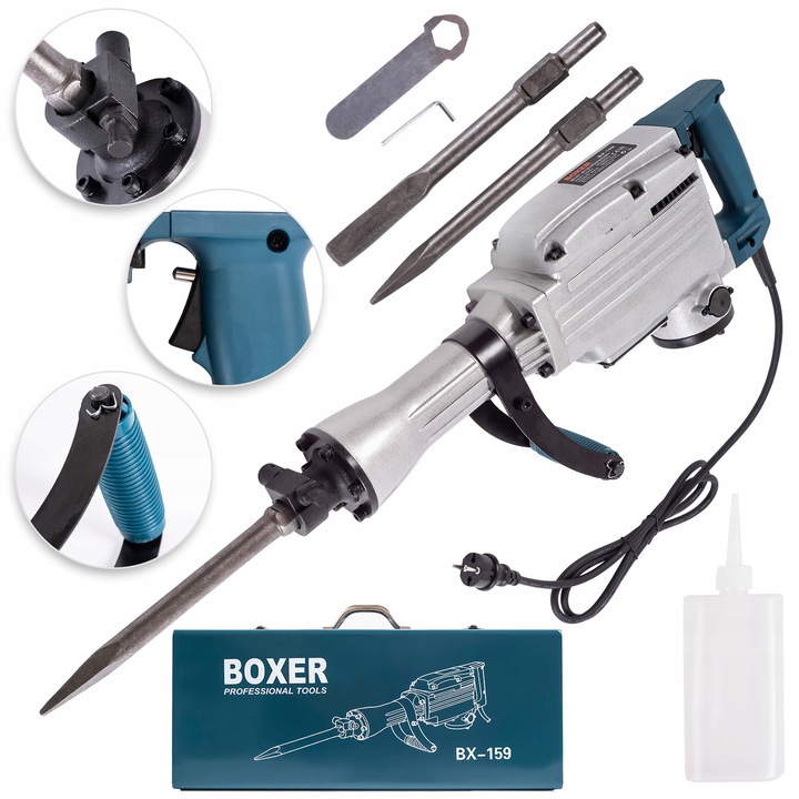 Bourací a sekací kladivo 2950W OX-160 BOXER