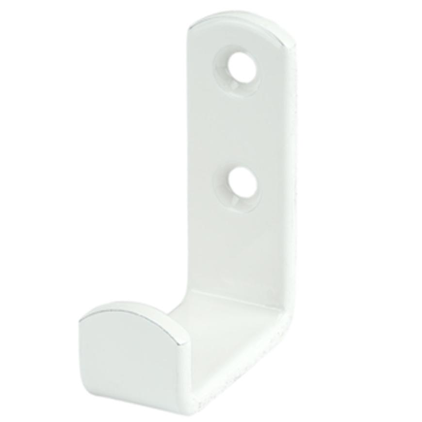 Hák na stenu 49x36x15x17 mm bílý Vormann