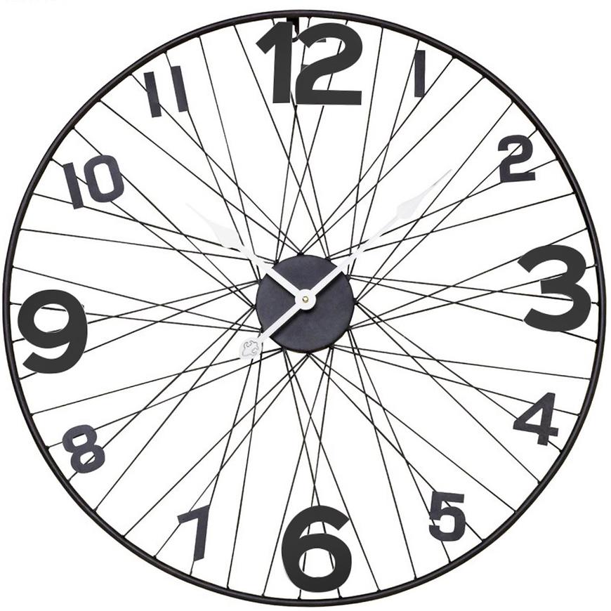Nástěnné hodiny spoke průměr 70 cm 616294