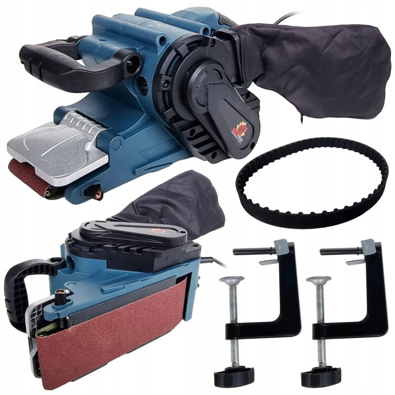 Pásová bruska na dřevo 2600W 230V BT1282 + příslušenství BULLTECH ONDRAGON