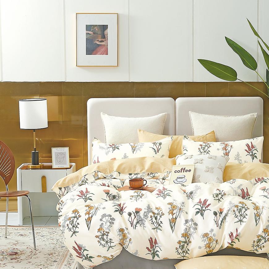 Povlečení z bavlněného saténu ALBS-M0020B 140x200 Baumax