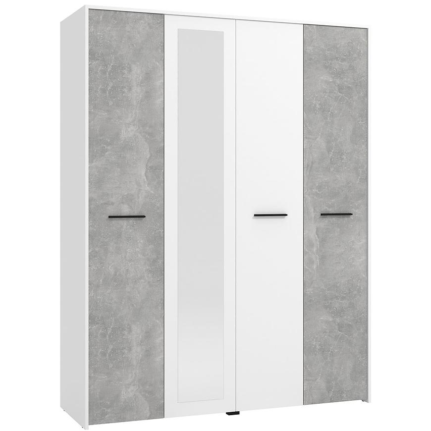 Skříň Varadero beton/bílý 4K1O 11011615 Baumax