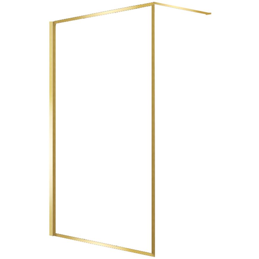 Sprchová zástěna WALK-IN Tiz 100x195 gold Aqua Mercado