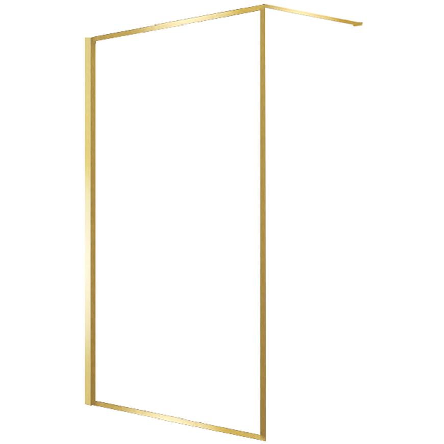 Sprchová zástěna WALK-IN Tiz 120x195 gold Aqua Mercado