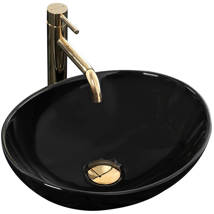 Umyvadlo na desku Sofia Black REA