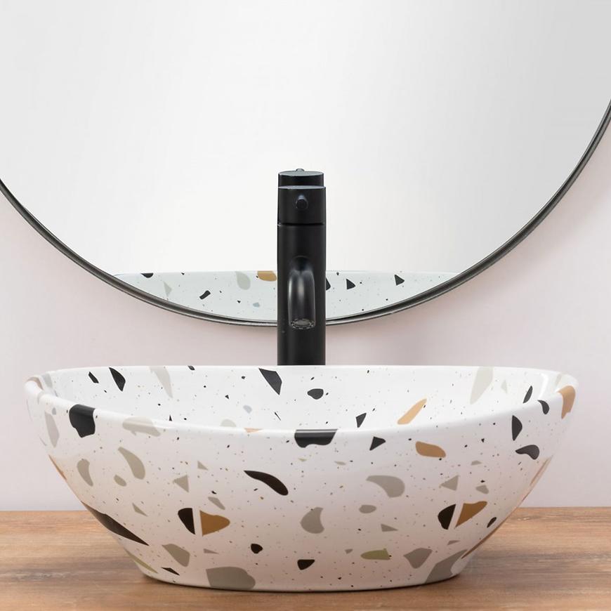 Umyvadlo na desku Sofia Terazzo REA