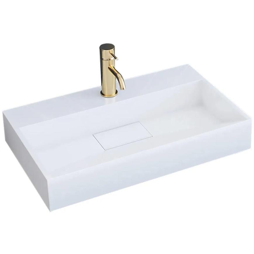 Umyvadlo na desku/na stěnu Goya 50 konglomerát REA