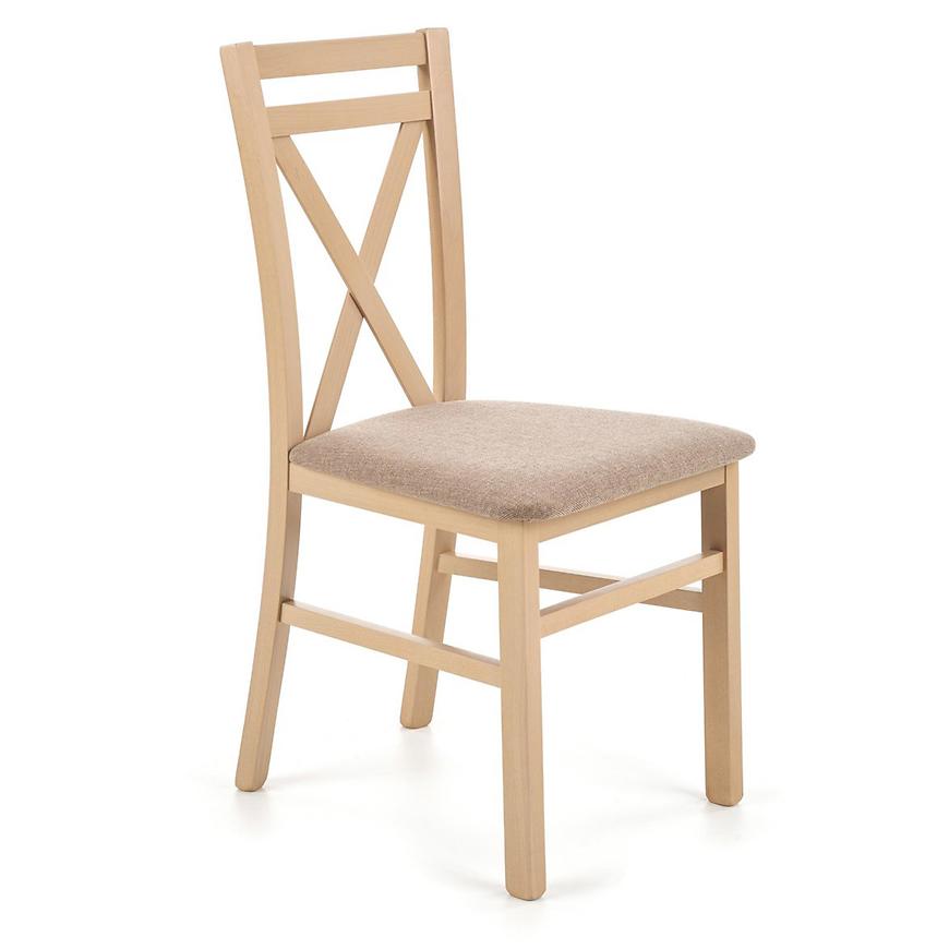 Židle Dariusz dřevo/látka sonoma/inari 23 45x49x90 Baumax