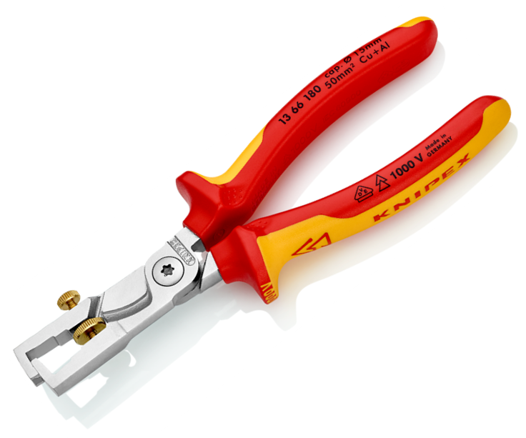 Kleště odizolovací VDE 2v1 StriX Knipex 13 66 180