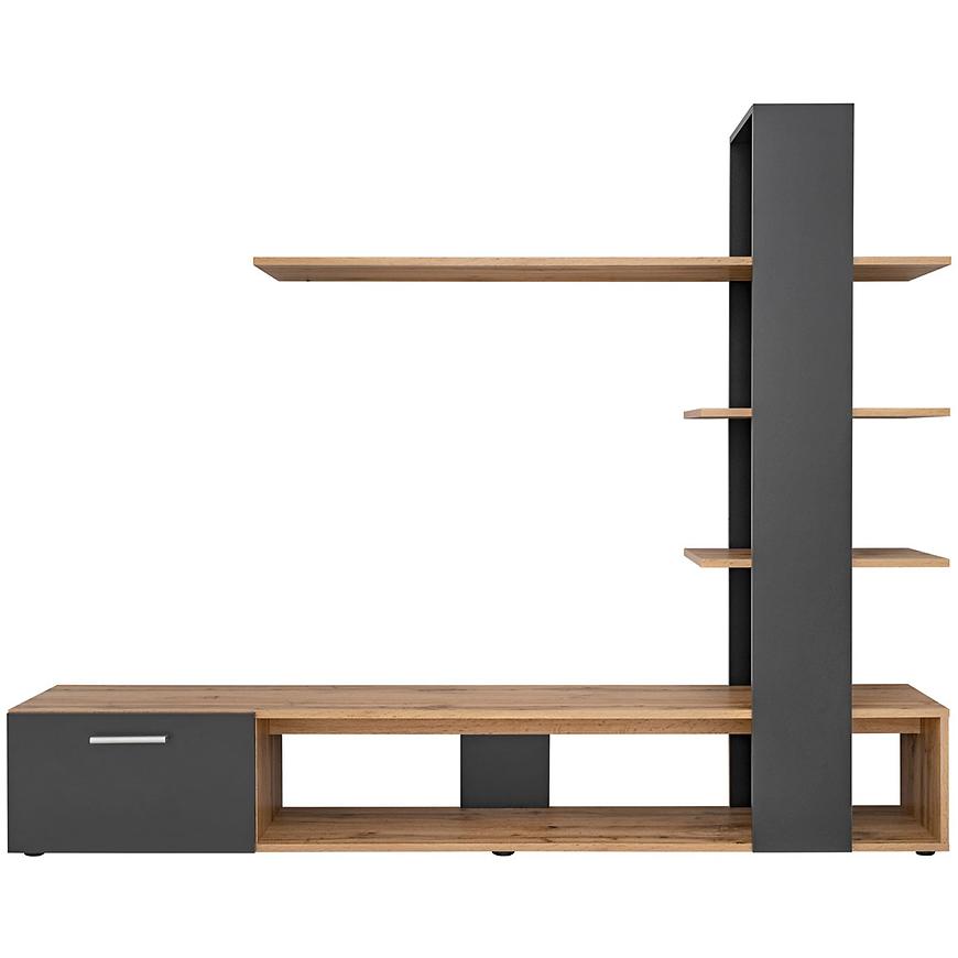 Obývací Stěna Eco Wotan/Černá Baumax