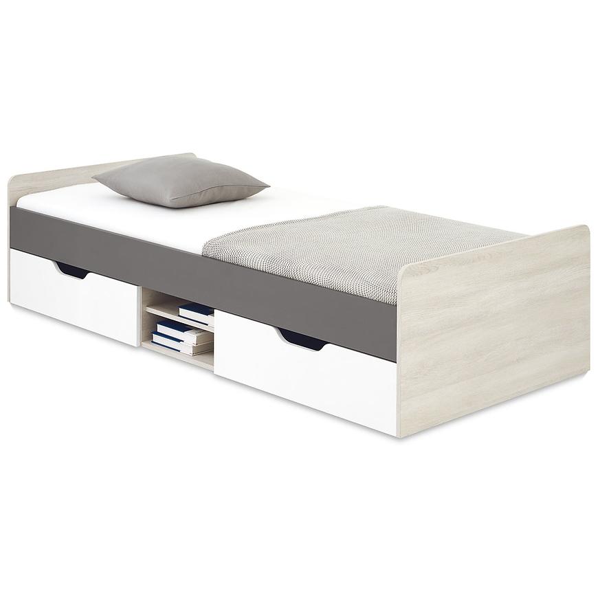 Postel 90 Remo RM15 dub wilton/bílá/antracit Baumax