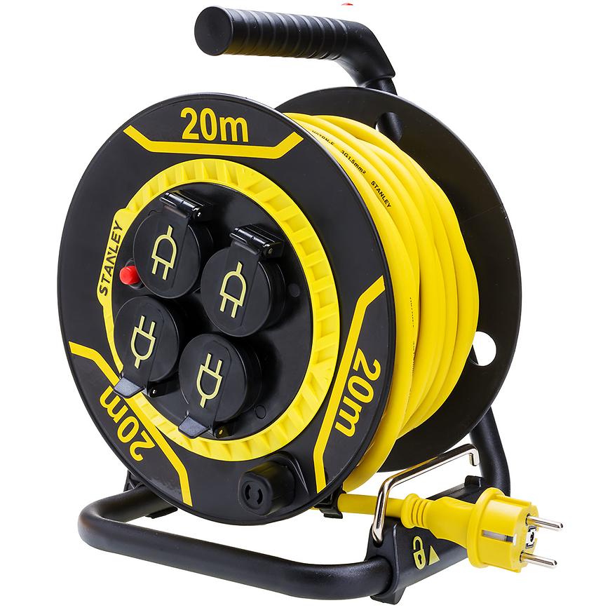 Prodlužovací kabel bubnový Stanley 20 m 3x1.5 mm 16A IP44 Stanley