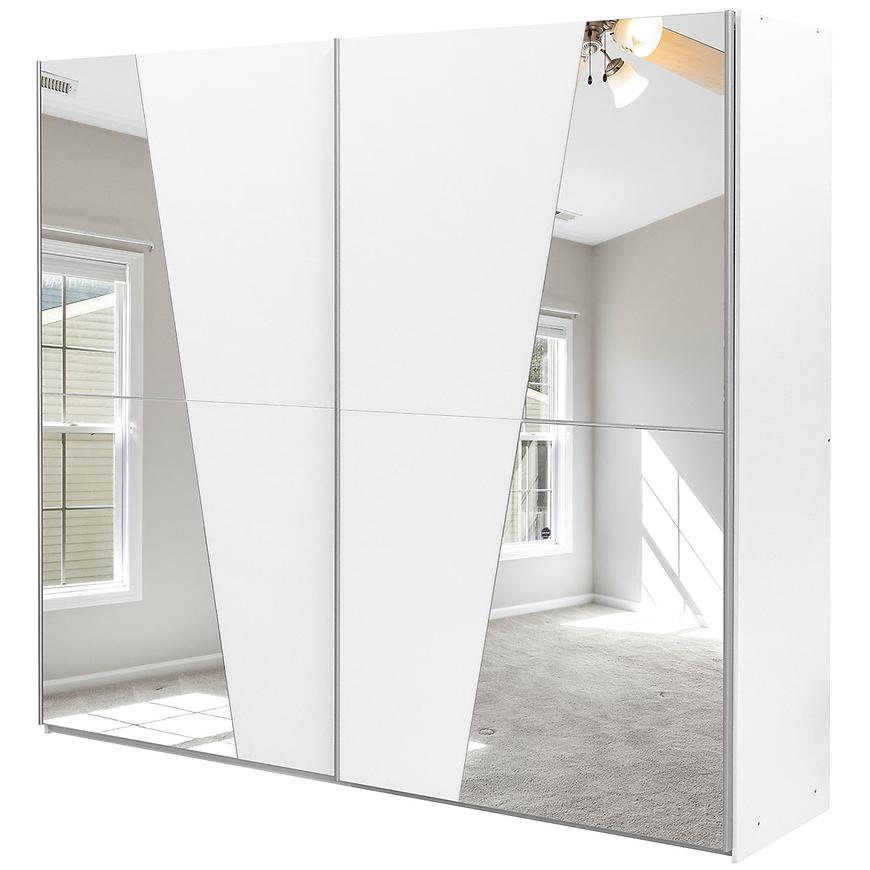 Skříň Eze 240 fehér/zrcadlo Baumax