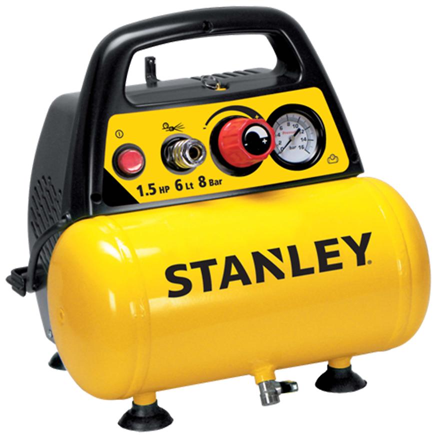 Kompresor bezolejový Stanley 6 l 8 bar DN 200/8/6 Stanley