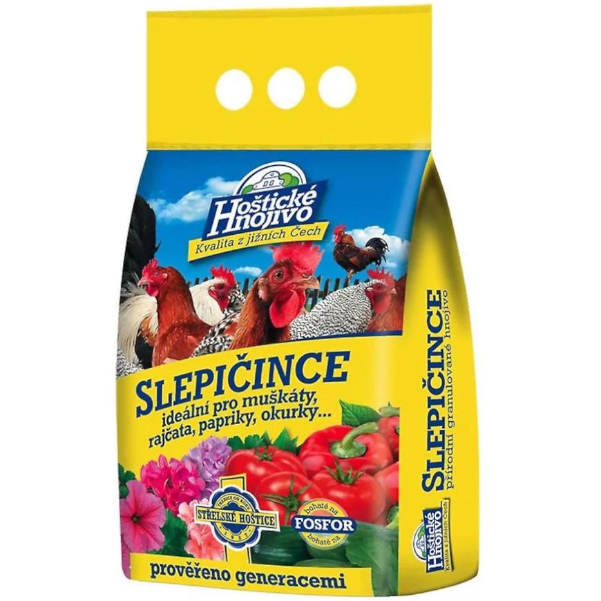 Slepičince - granulované 2.5 kg Baumax