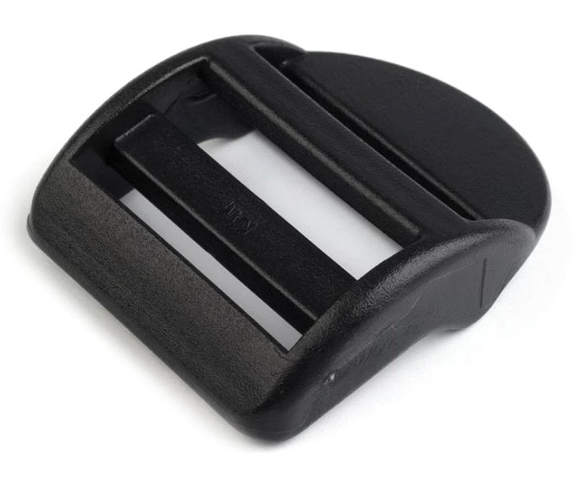 Průvlek popruhový stahovací černý - 32mm