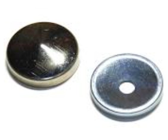 Krytka zrcadlová Ni 16mm