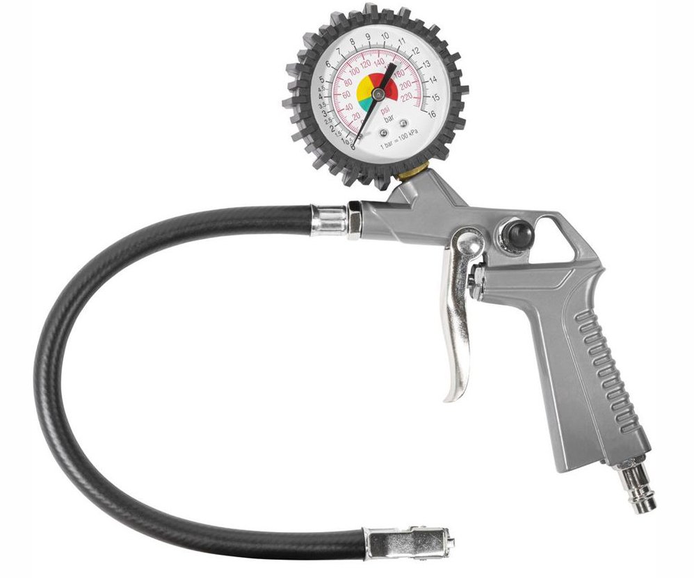 Plnič pneumatik s manometrem Standard Güde 2819
