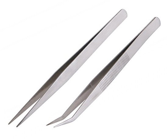 Sada pinzet nerez 2ks