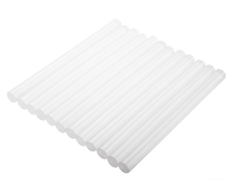 Lepidlo tavné bílé 11mm 12ks